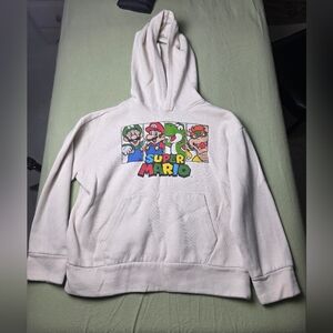 Nintendo Super Mario Kids Hoodie - White - M (8)